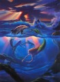 JW mermaids and dolphins ocean